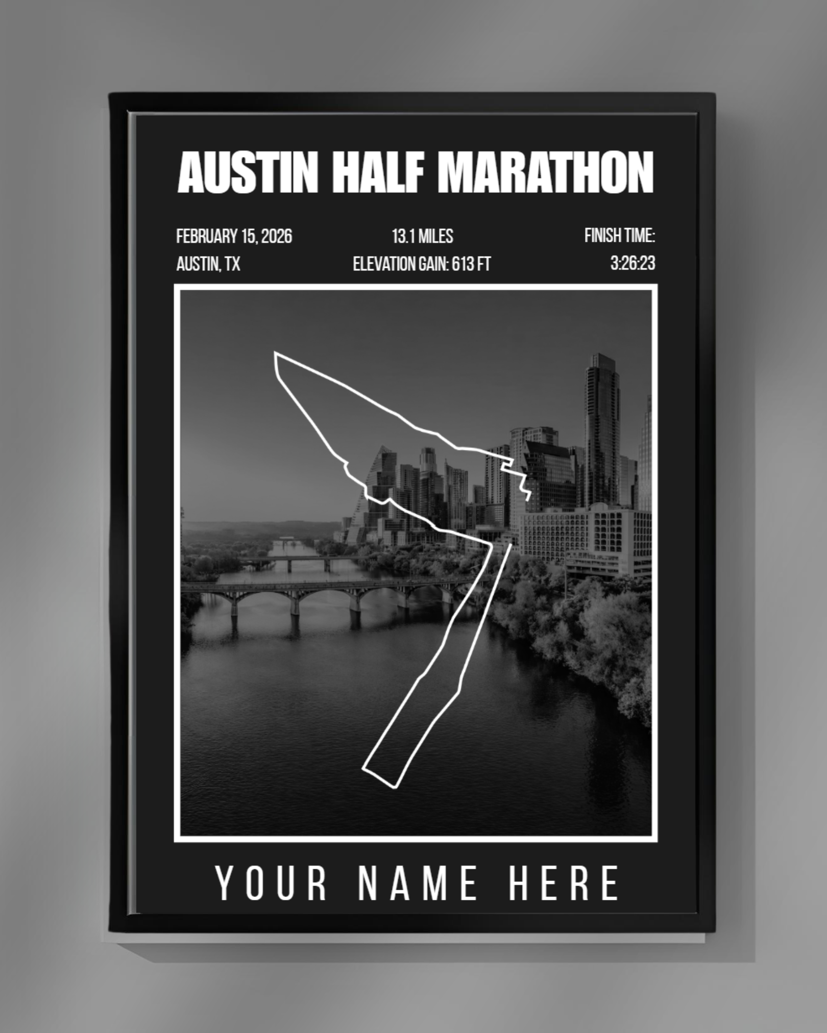 Austin Marathon (Dark Theme)