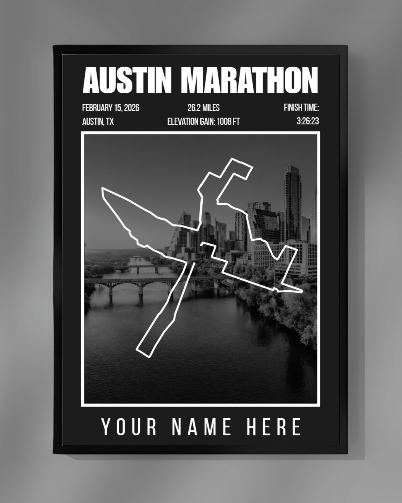 Austin Marathon (Dark Theme)