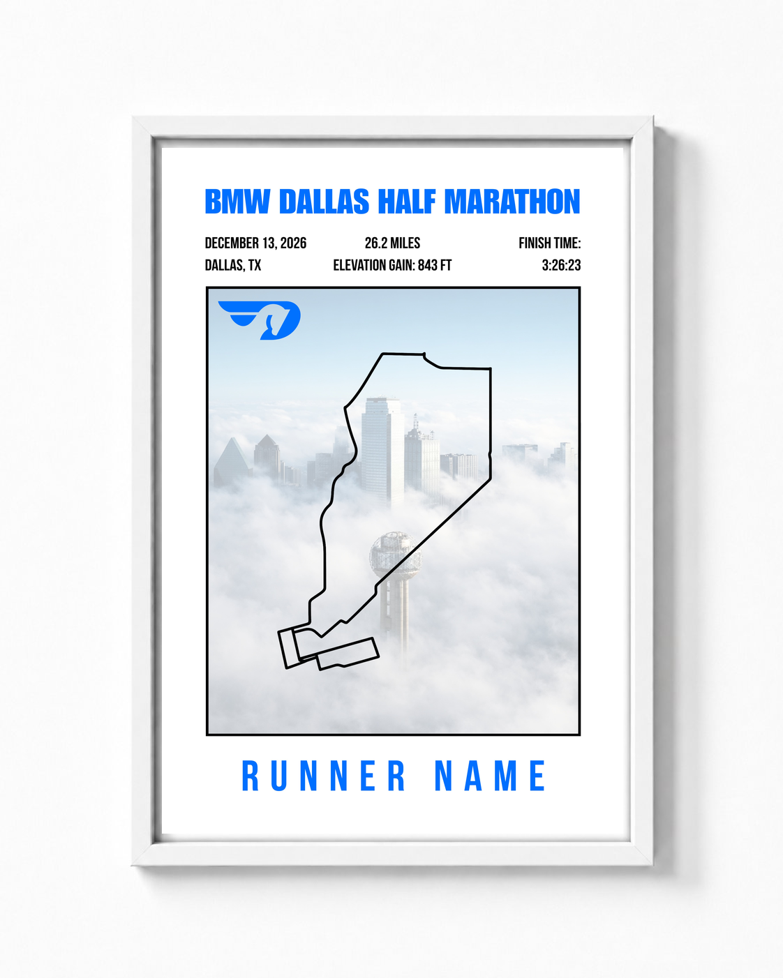 2026 BMW Dallas Marathon (Light Theme)