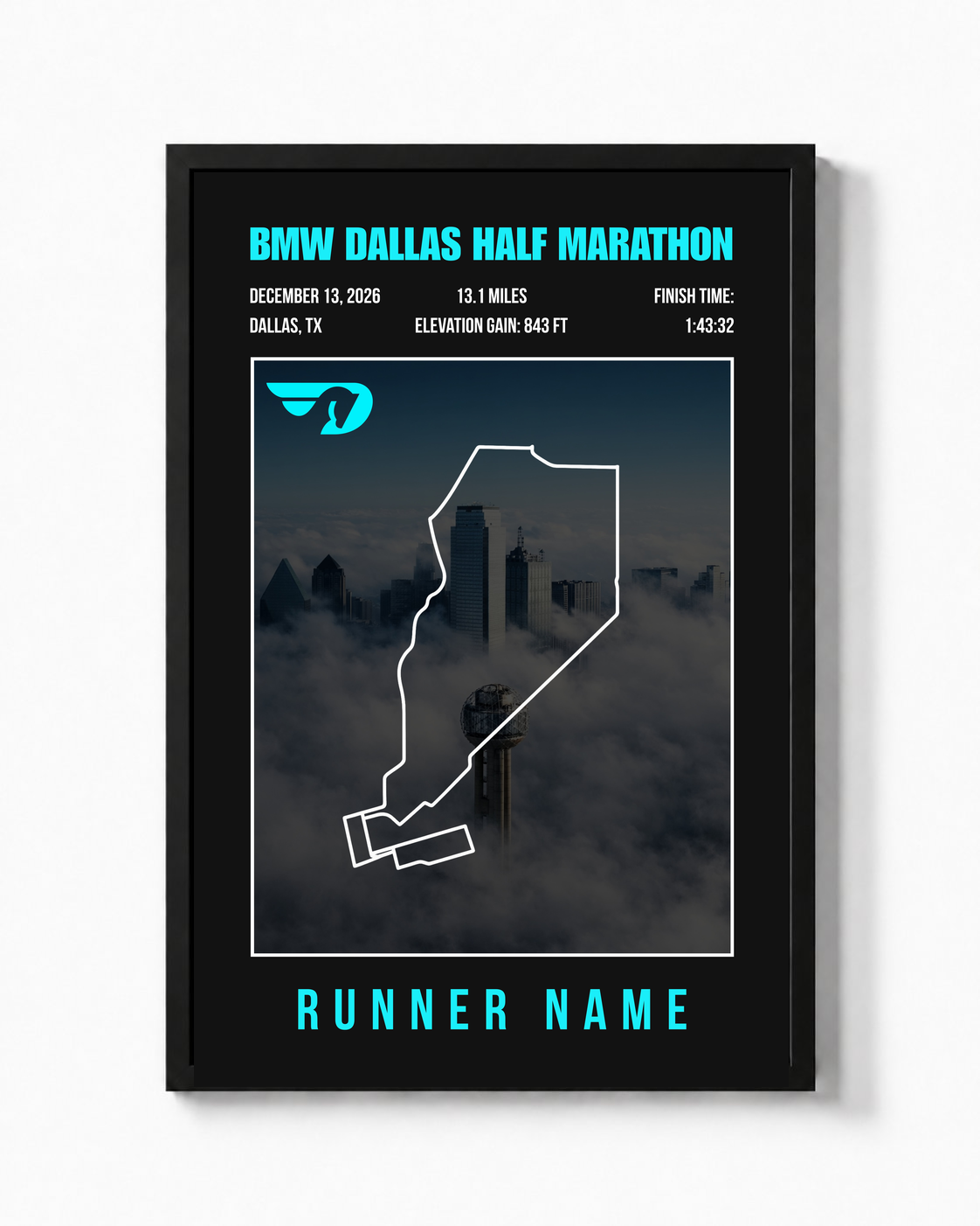 2026 BMW Dallas Marathon (Dark Theme)