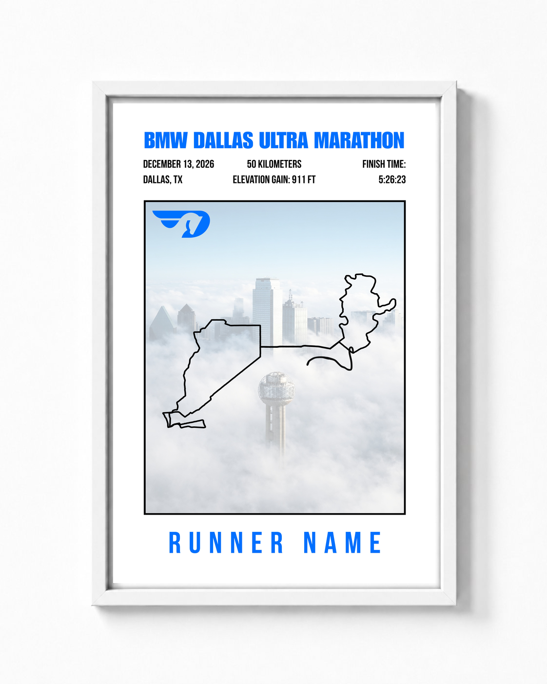 2026 BMW Dallas Marathon (Light Theme)