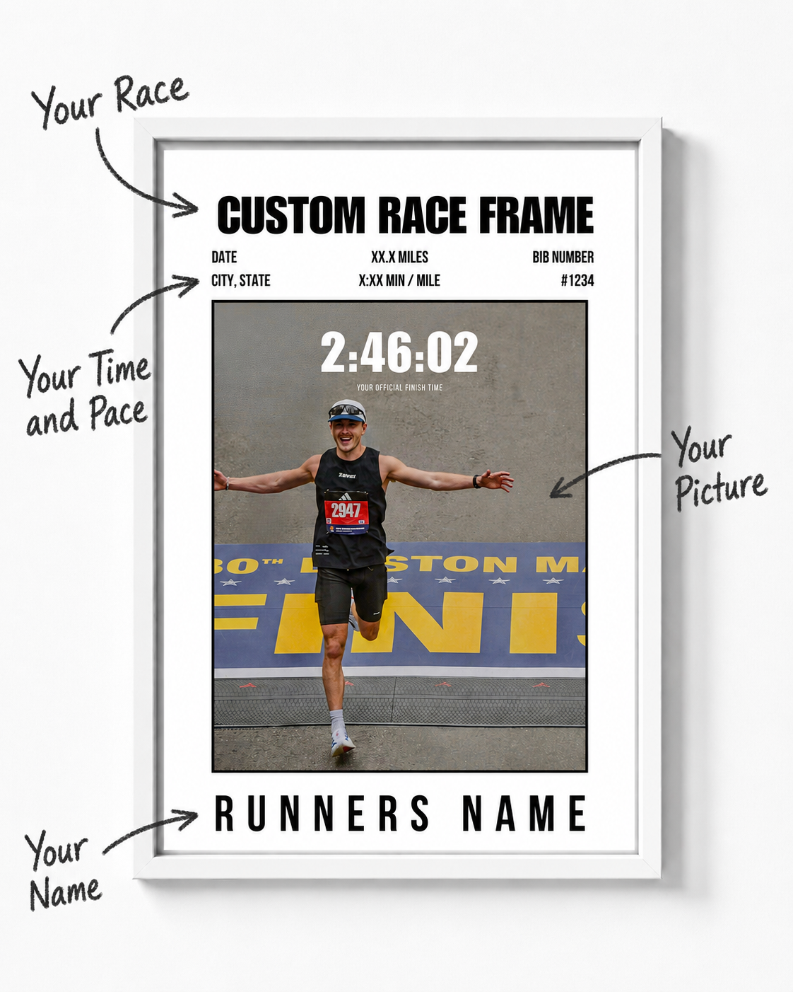 Custom Picture - Race Frame