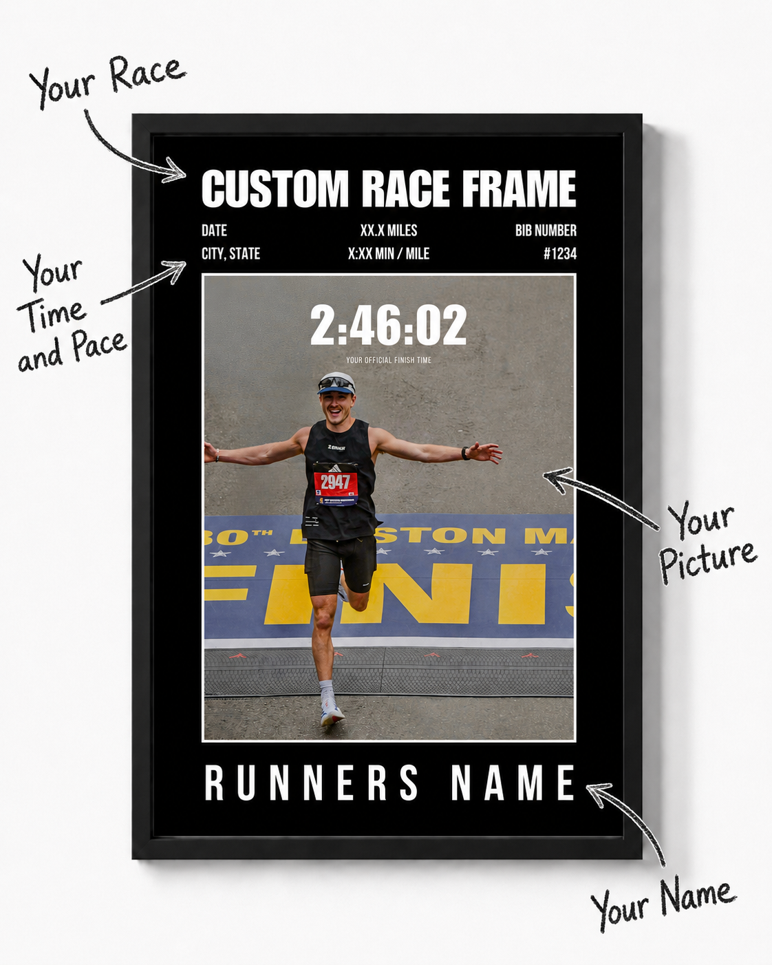 Custom Picture - Race Frame