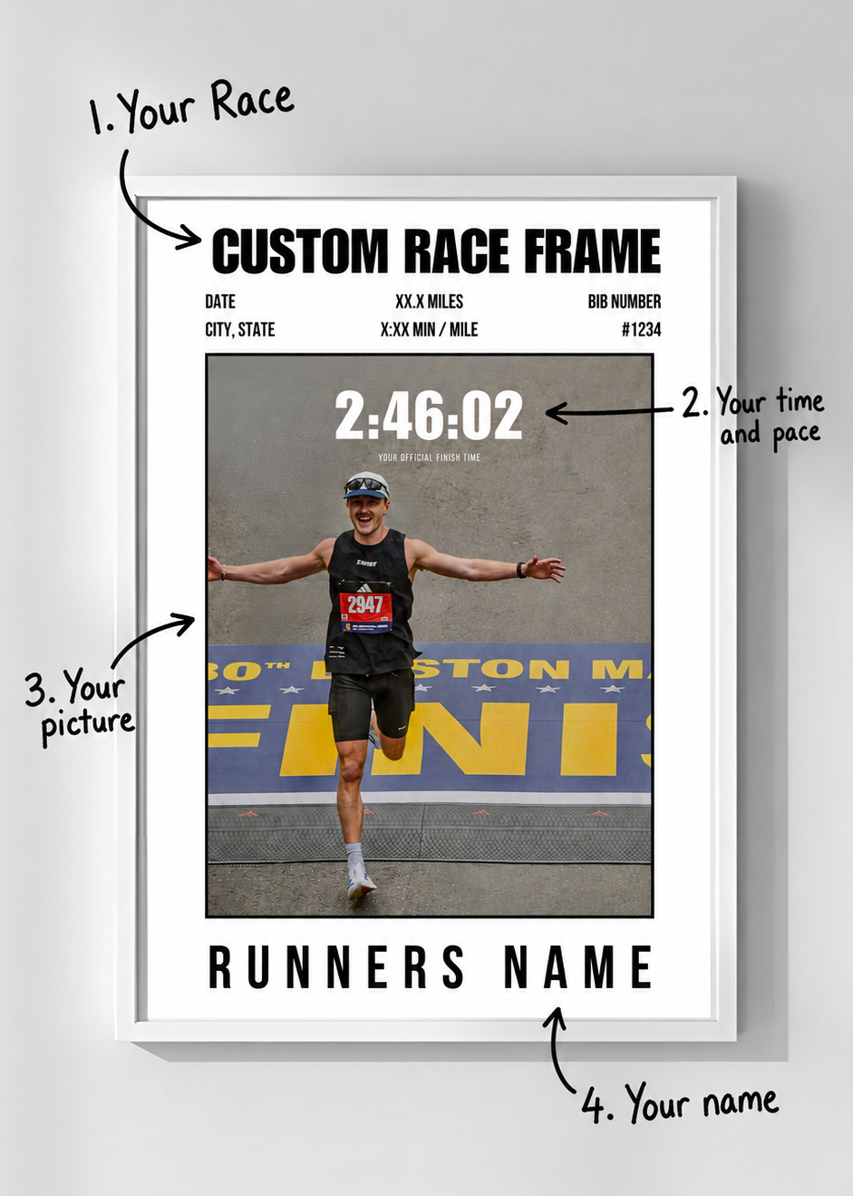 Custom Picture - Race Frame