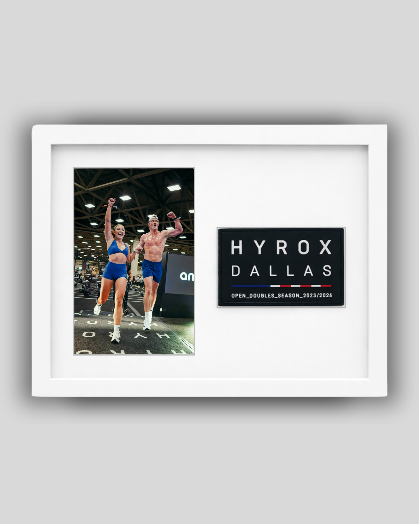 HYROX Patch Frame (White Theme)