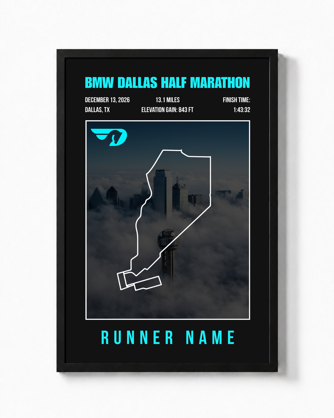 2026 BMW Dallas Marathon (Dark Theme)