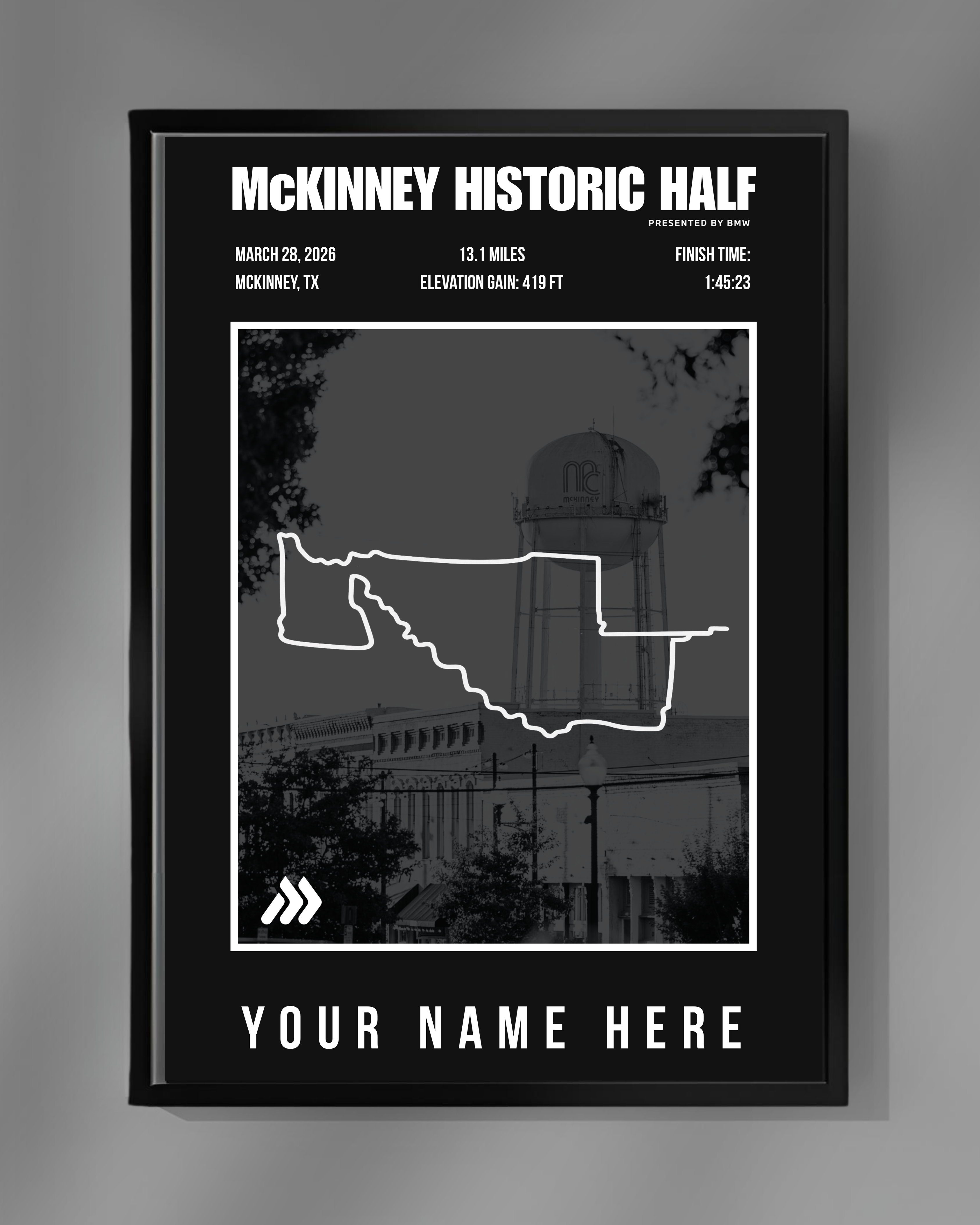 2026 McKinney Historic Half (Dark Theme)