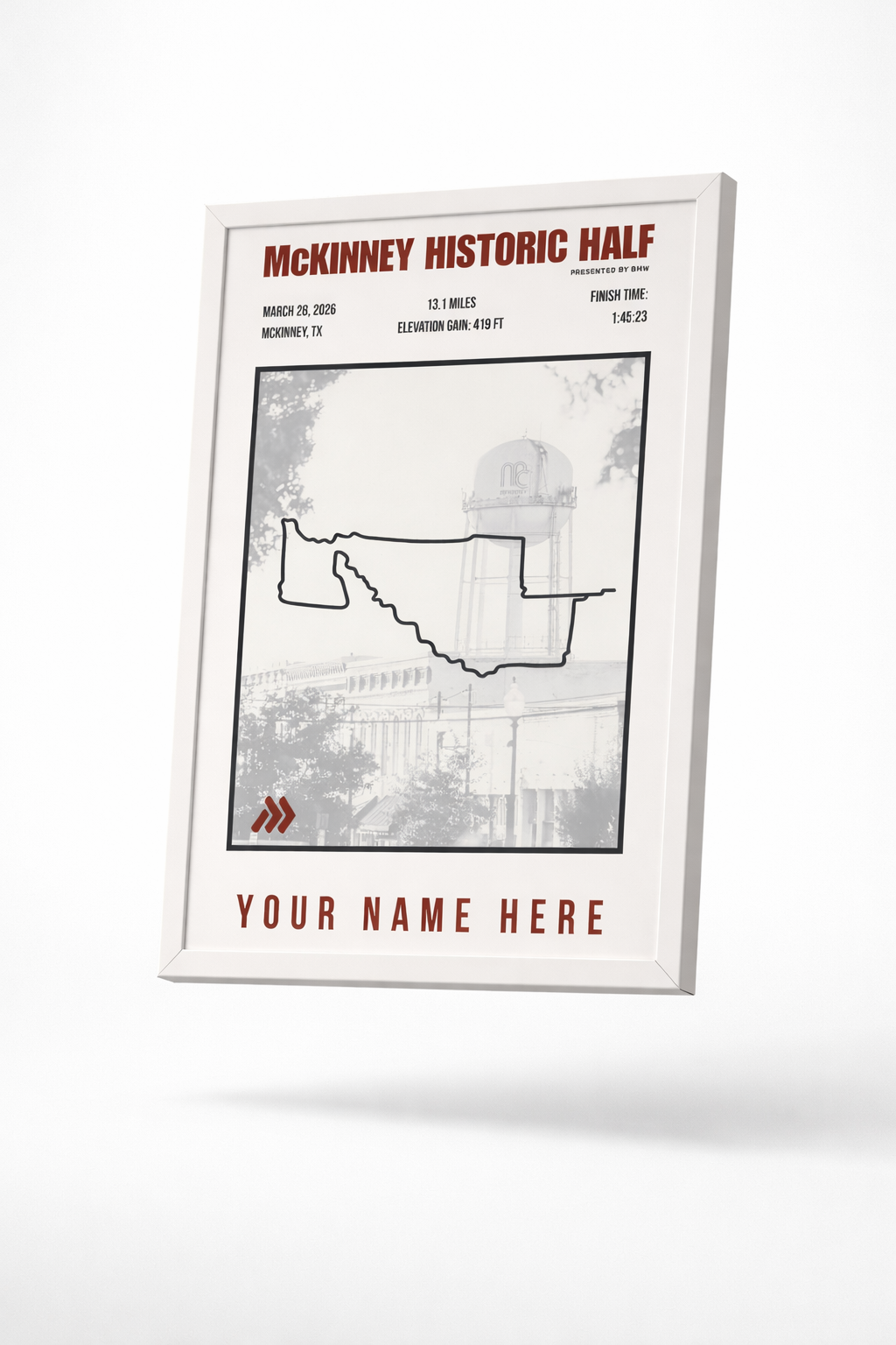 2026 McKinney Historic Half (Light Theme)