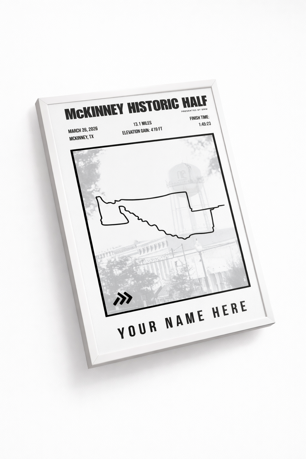 2026 McKinney Historic Half (Light Theme)