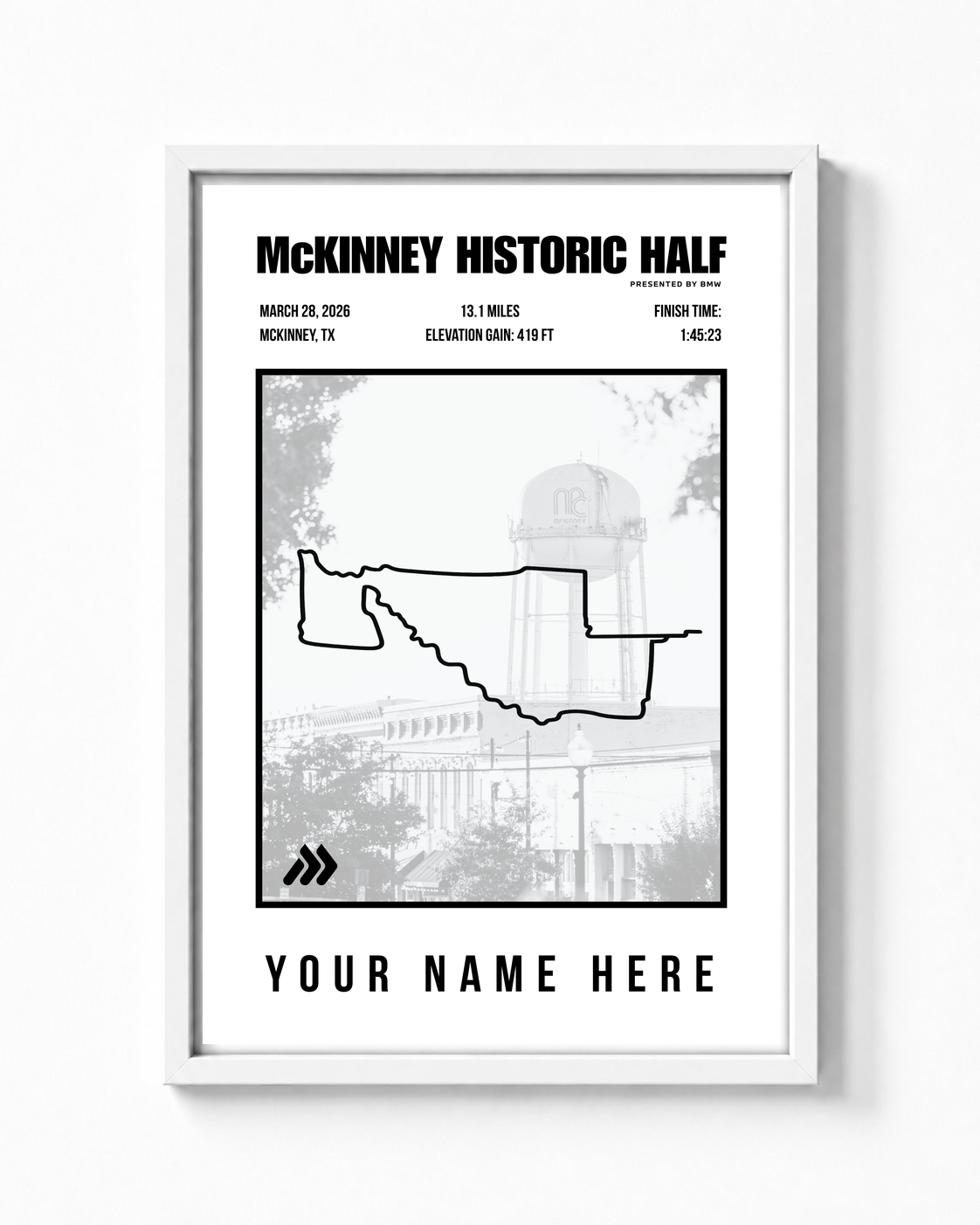 2026 McKinney Historic Half (Light Theme)